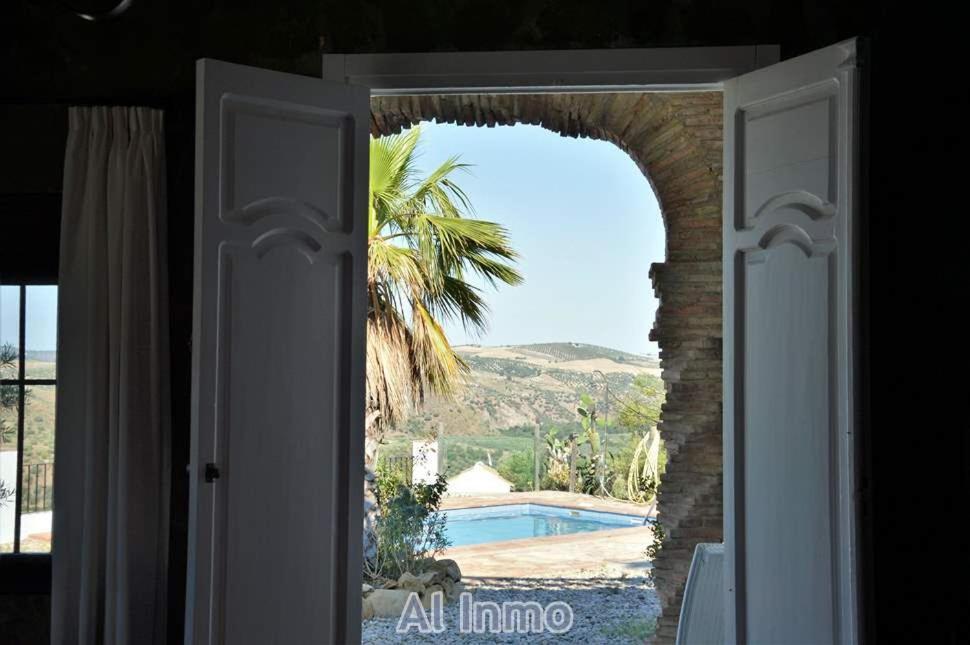 Las Palmeras - Ein Stueck Vom Paradies - Behagliches Haus Mit Pool Algodonales Ngoại thất bức ảnh